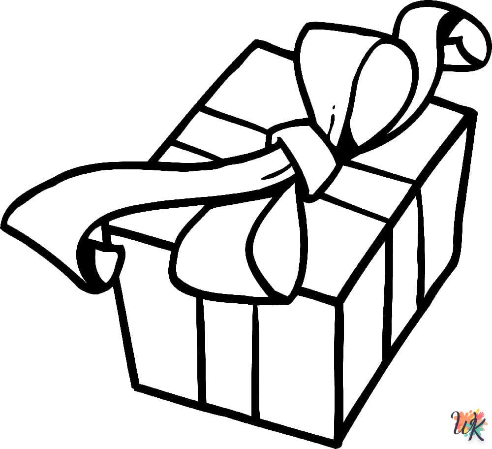 Regalo 72 Disegni da Colorare Regalo 70